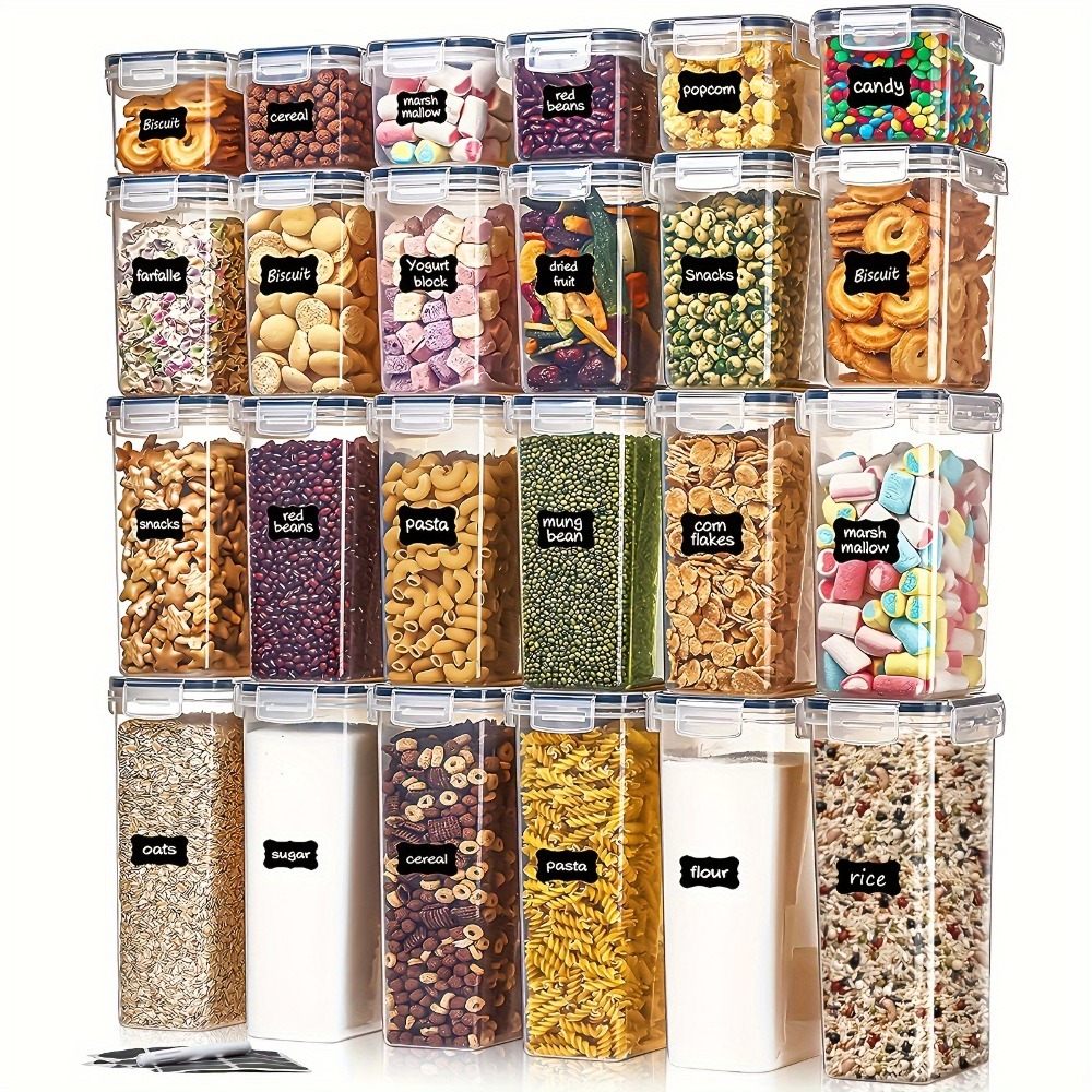 Kitchen Gadgets That Make Life Easier - 밀폐용기 24피스 세트 용기 12개 뚜껑