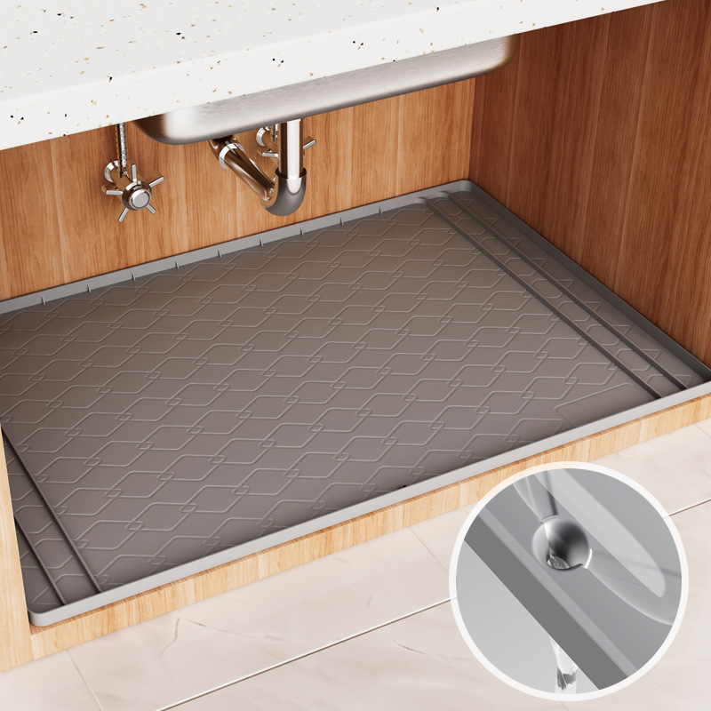 Kitchen Gadgets Cabinet - 실리콘 싱크대 매트 주방 필수품, 선반