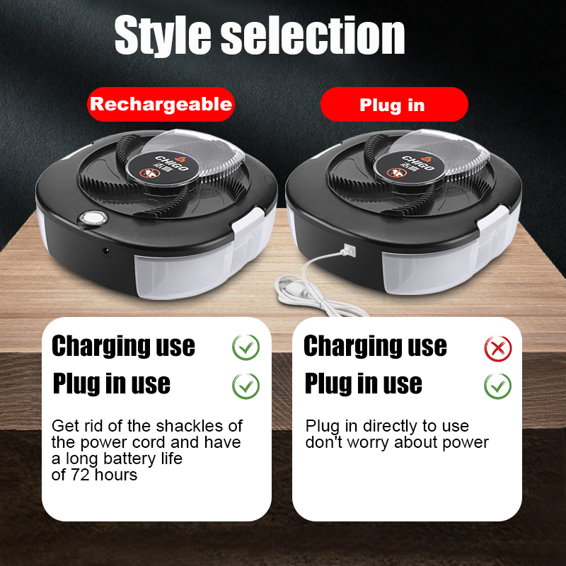Kitchen Gadgets Electronic - Flycatcher 충전식/USB 전기 플라이 트랩 안전