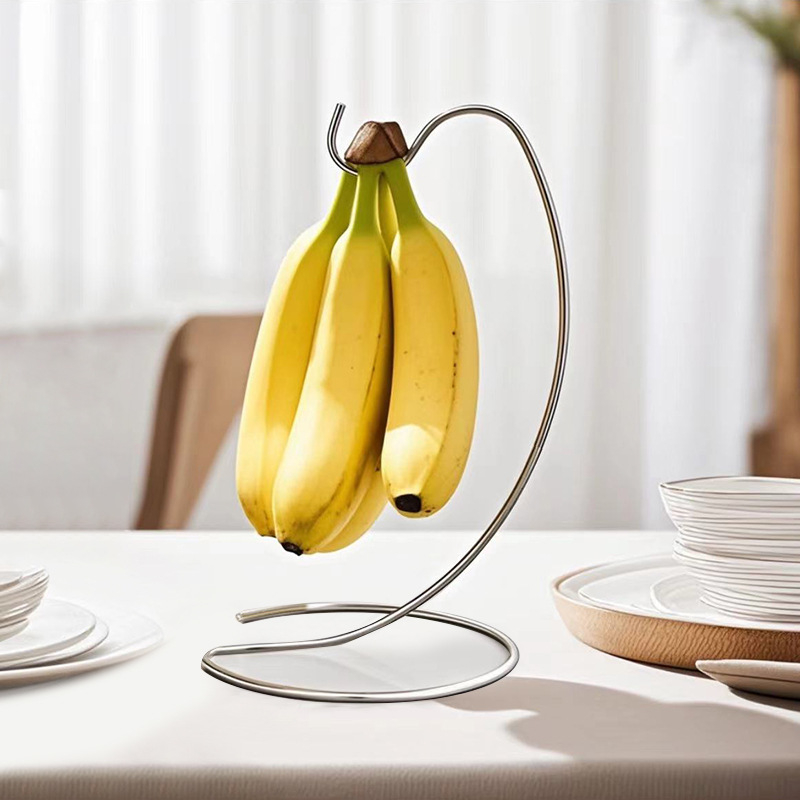 Kitchen Gadgets Rack Storage - 1개 바나나 홀더 스탠드, 바나나 신선하게