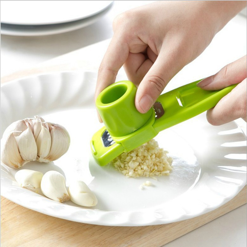 Kitchen Gadgets Green - 1 팩 미니 마늘 분쇄기 크리
