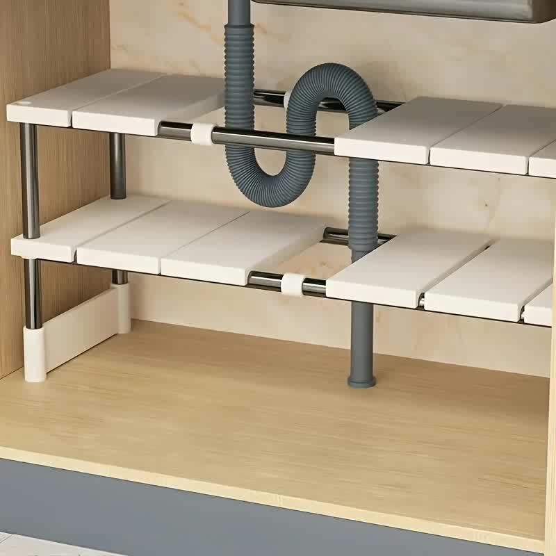 Kitchen Gadgets Cabinet - 조절 가능한 싱크대 하부 수납 선반