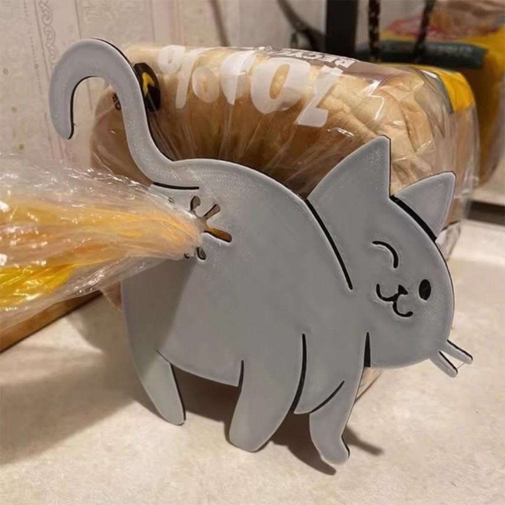 Kitchen Gadgets To 3D Print - 귀여운 3D 프린팅 빵 봉투 클립