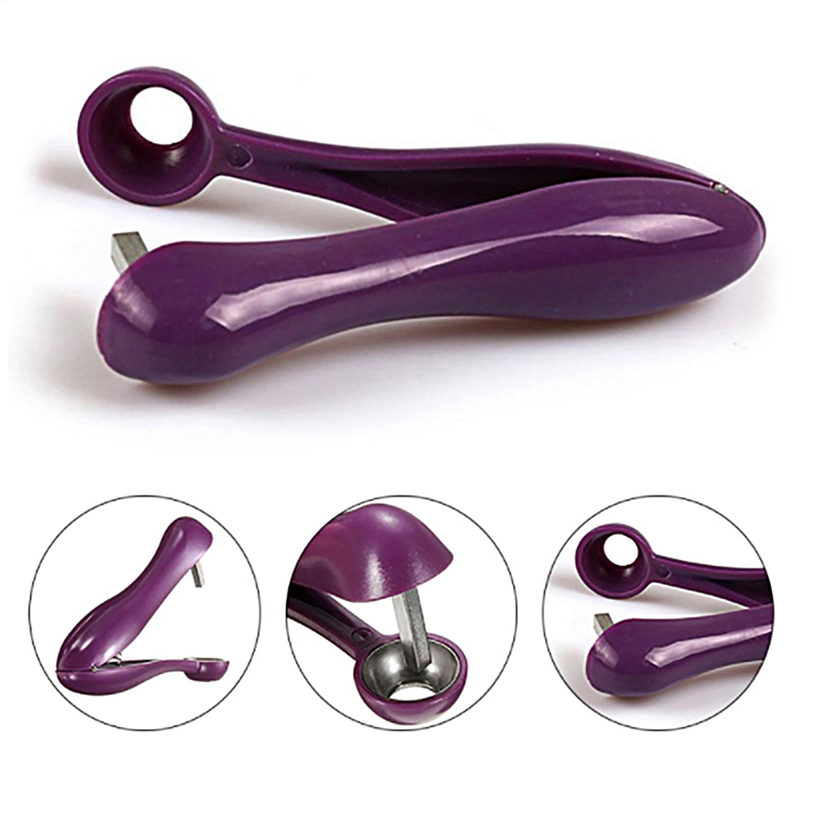Kitchen Gadgets In - 휴대용 체리 과일 씨 제거기 올리브