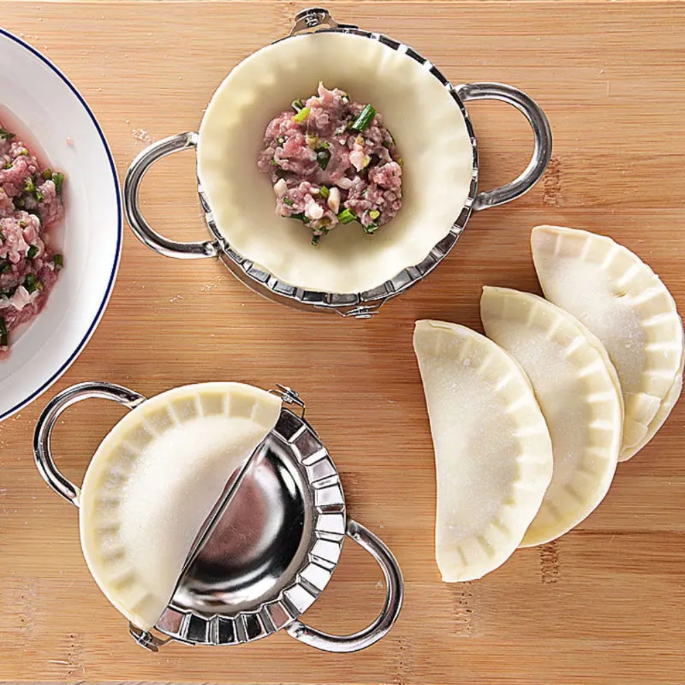 Kitchen Gadgets New - 스테인레스 스틸 만두 제조기 만두 피부