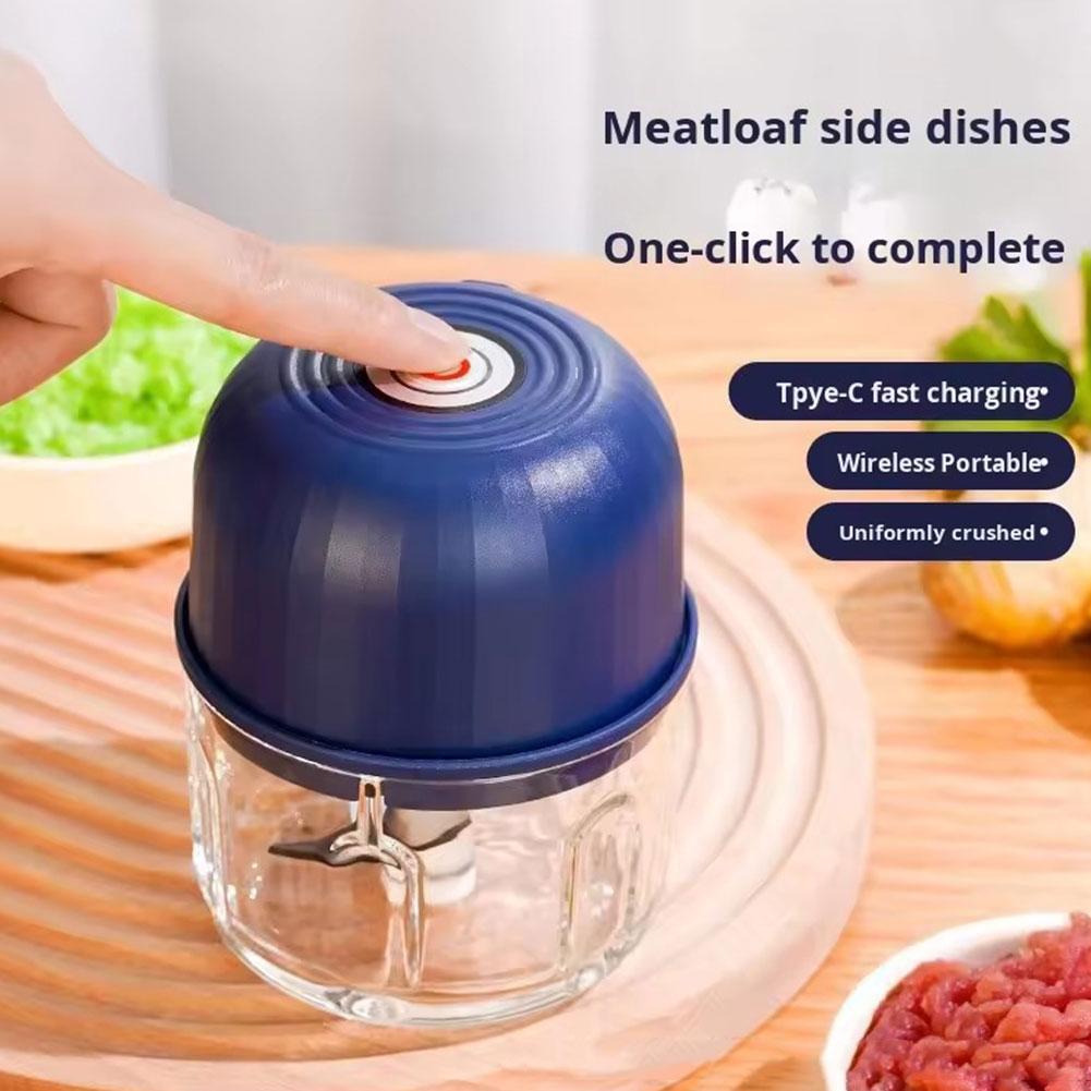 Kitchen Gadgets Electronic - 미니 전기 마늘 다지기 휴대용 USB