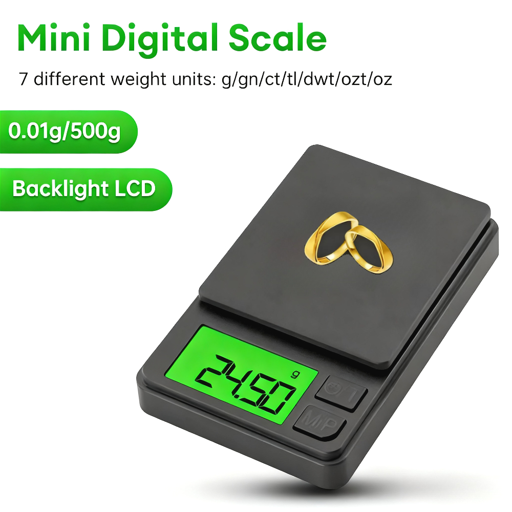 Digital Kitchen Scale - 200/500/1000g 0.01g 미니 디지털 저울 고정밀