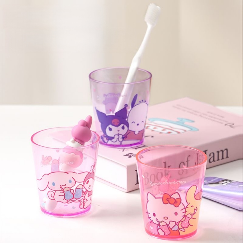 Kitchen Gadgets New - 1개 신제품 투명 260/450ml 물컵 만화