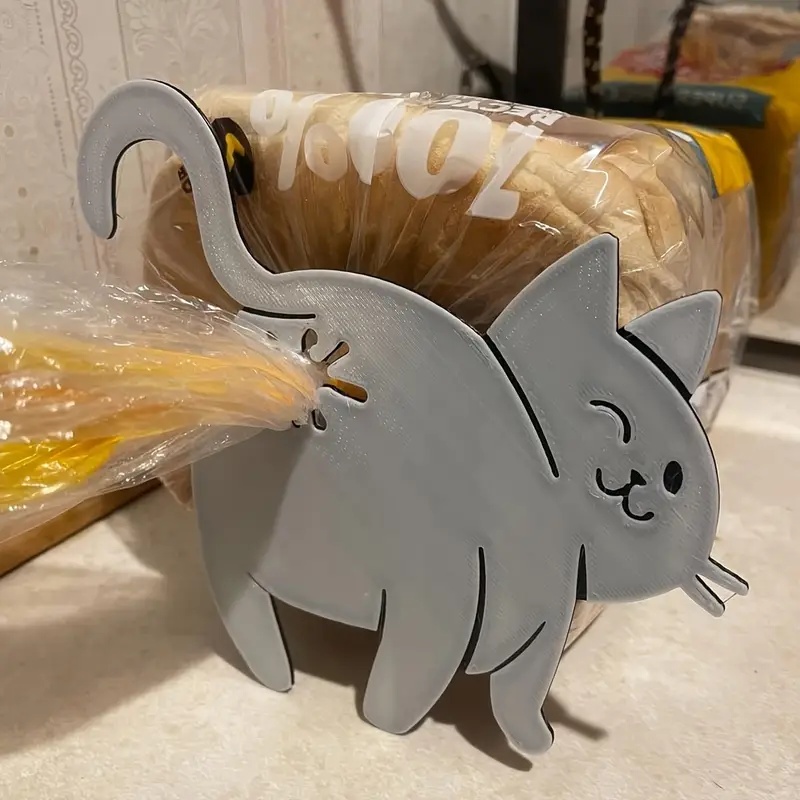 Kitchen Gadgets To 3D Print - 2개 재미있는 고양이 엉덩이 모양 가방