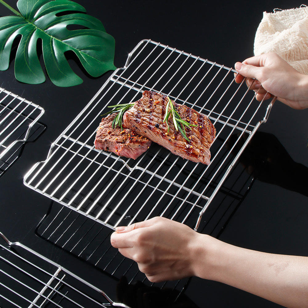 Kitchen Gadgets That Make Life Easier - 스테인레스 스틸 바베큐 메쉬 매트 재사용