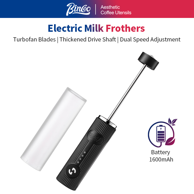 Kitchen Gadgets And Equipment - BINCOO 전기 커피 거품기 USB 충전식