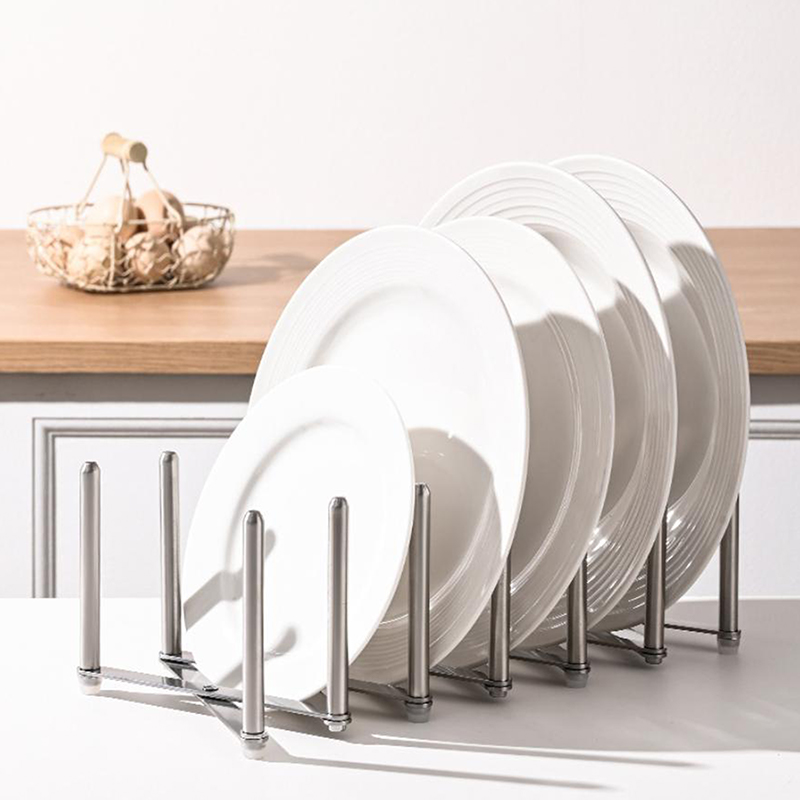 냄비 뚜껑 걸이 팬 뚜껑 정리대 접이식 스테인리스 스틸 - Kitchen Gadgets Rack Storage 리뷰 및 가격