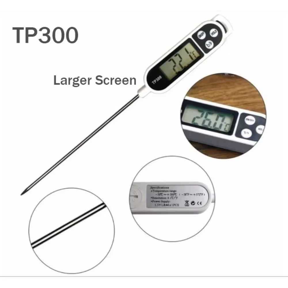 음식 온도계 TP300 디지털 주방용 물/기름 온도계  - Kitchen Gadgets Electronic 리뷰 및 가격
