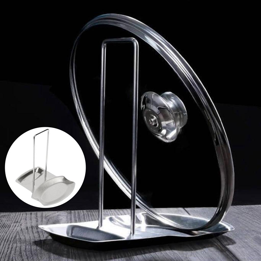 팬 커버 뚜껑 휴대용 스탠드 랙, 가정용 보관 선반,  - Kitchen Gadgets Rack Storage 리뷰 및 가격