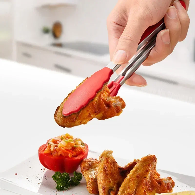 7인치 논슬립 음식 집게 창의적인 BBQ 그릴 샐러드  - Kitchen Gadgets That Make Life Easier 리뷰 및 가격