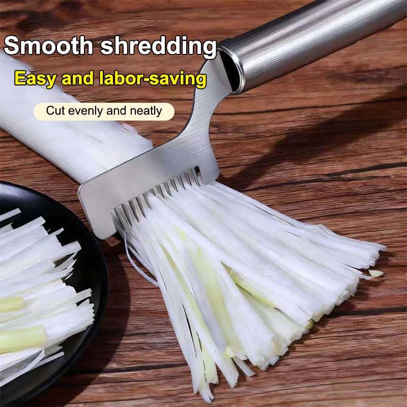 혁신적인 스테인리스 스틸 파 커터, 파 슬라이서, 주방 - Kitchen Gadgets Green 리뷰 및 가격