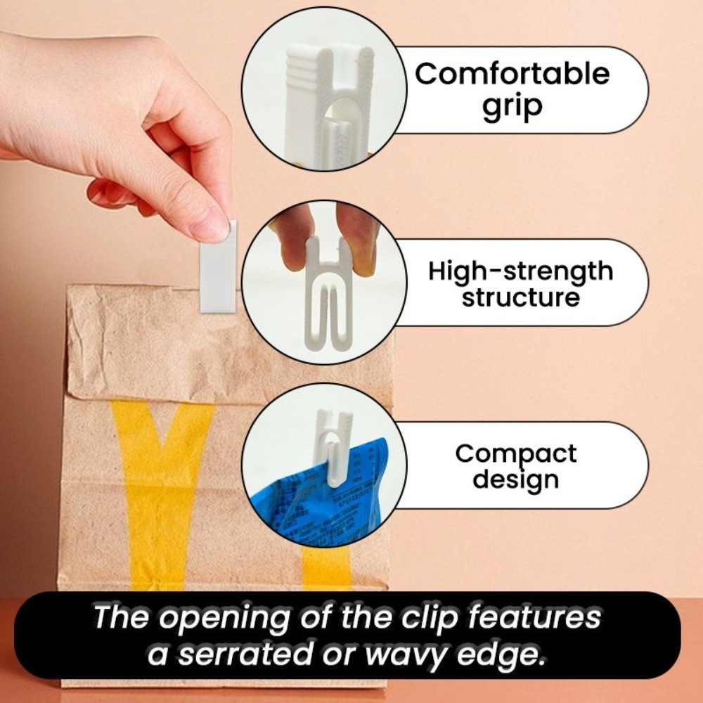 스낵백 밀봉 클립 3D 프린팅 식품 포장 클립 무작위  - Kitchen Gadgets To 3D Print 리뷰 및 가격