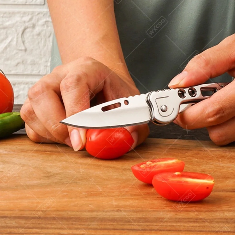 WXCOO 접이식 칼 포켓 나이프 주방 야채 칼 스테인 - Kitchen Gadgets That Make Life Easier 리뷰 및 가격