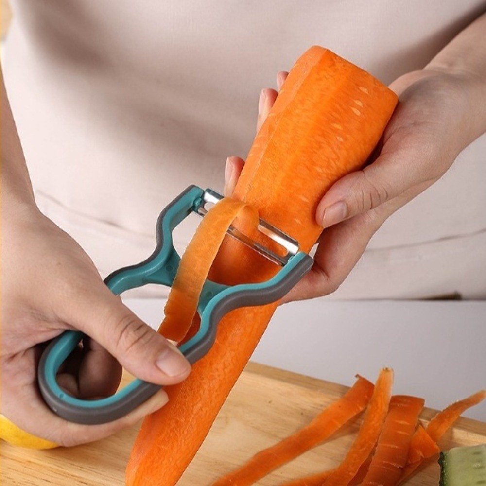 3pcs 스테인레스 스틸 야채 필러 인체 공학적 그립  - Kitchen Gadgets Peeler 리뷰 및 가격