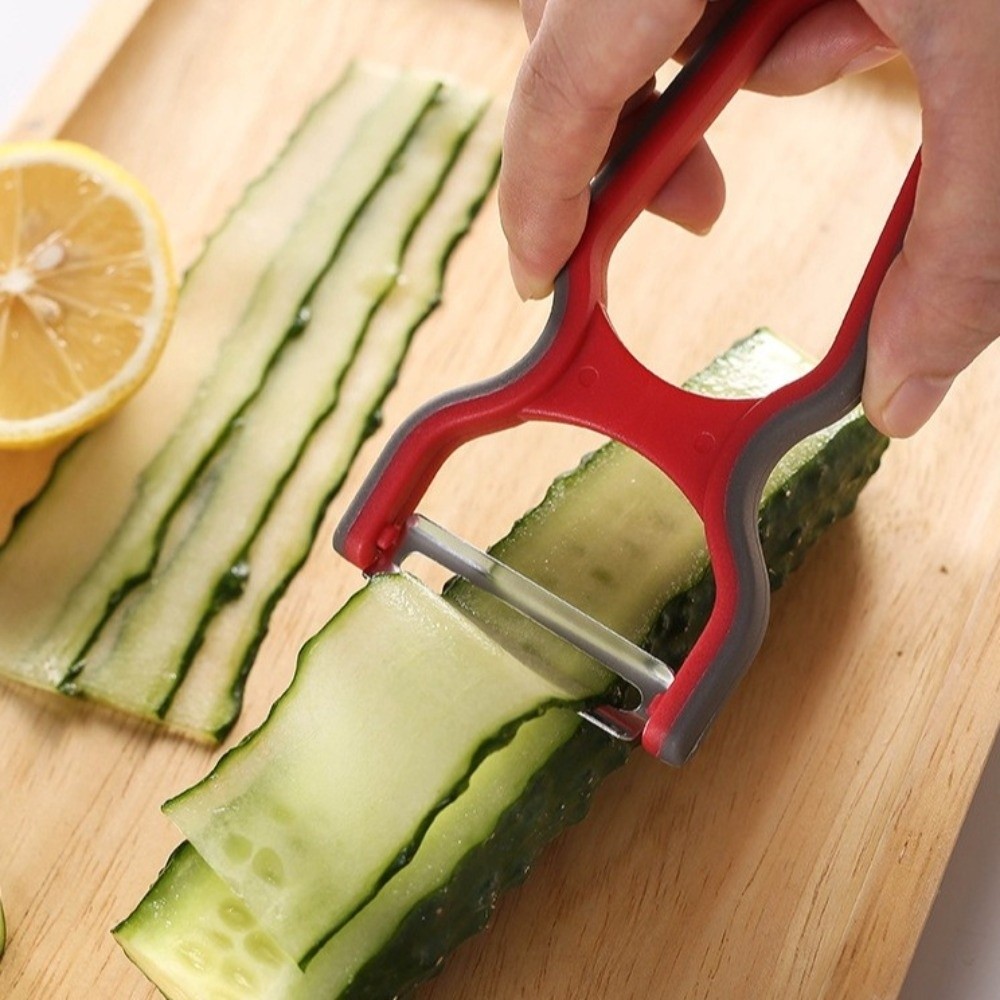 3pcs 스테인레스 스틸 야채 필러 인체 공학적 그립  - Kitchen Gadgets Peeler 리뷰 및 가격
