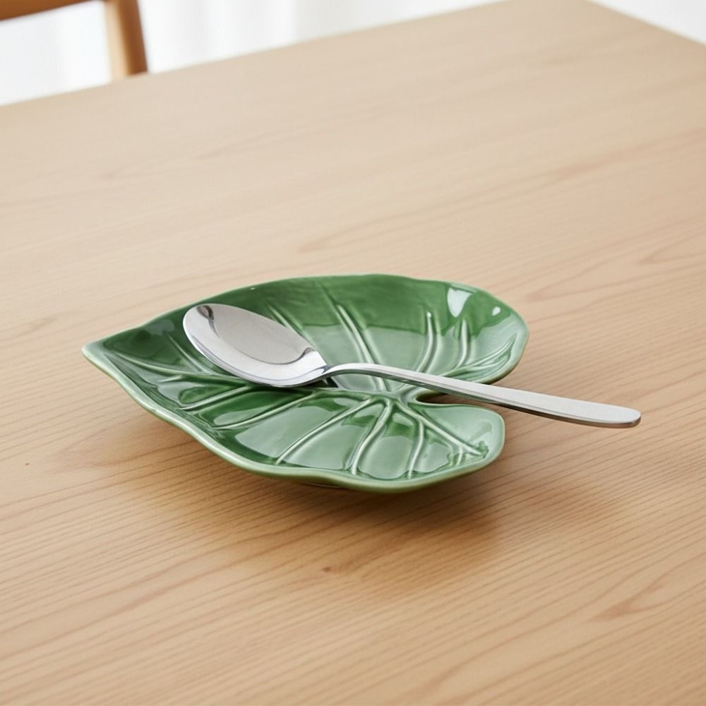주방용품 세라믹 잎 모양 스푼 홀더 내열성 녹색 주걱  - Kitchen Gadgets Green 리뷰 및 가격