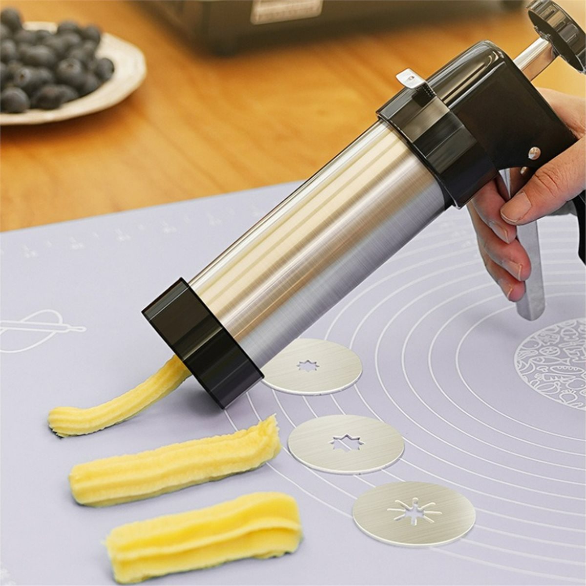A24I 홈 추로스 메이커 머신, 스페인식 튀긴 반죽  - Kitchen Gadgets In Spanish 리뷰 및 가격