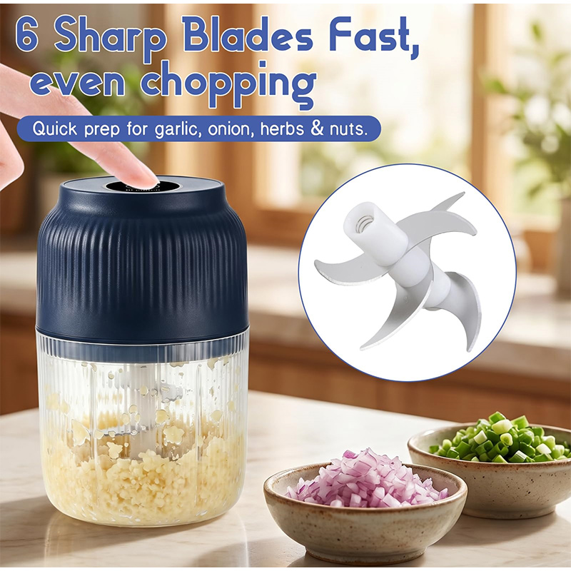 2026년형 무선 미니 푸드 초퍼, 6중 칼날 전기 고 - Kitchen Gadgets Electronic 리뷰 및 가격