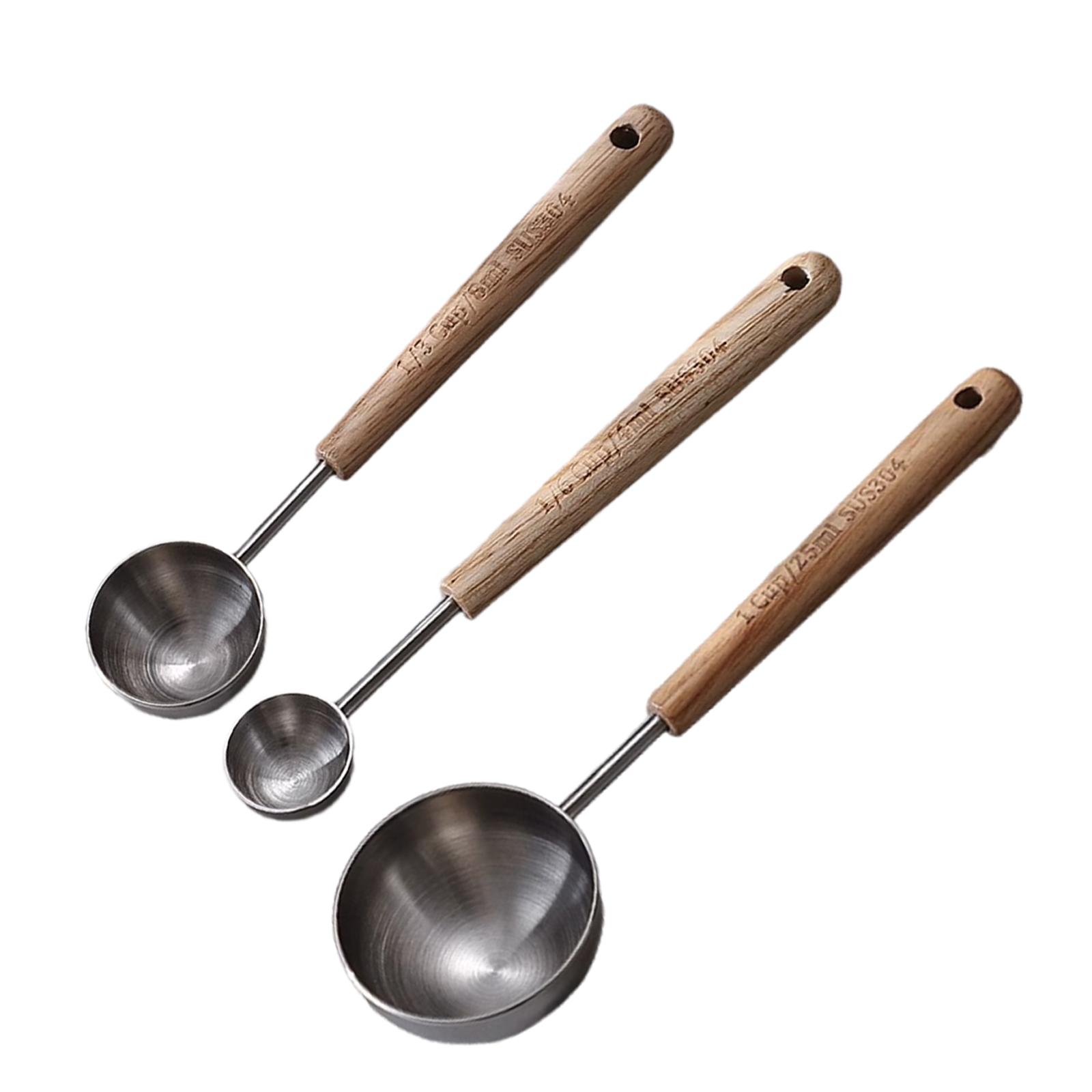커피 스쿱 계량컵 액세서리 빈티지 스타일 나무 손잡이  - Kitchen Gadgets Vintage 리뷰 및 가격