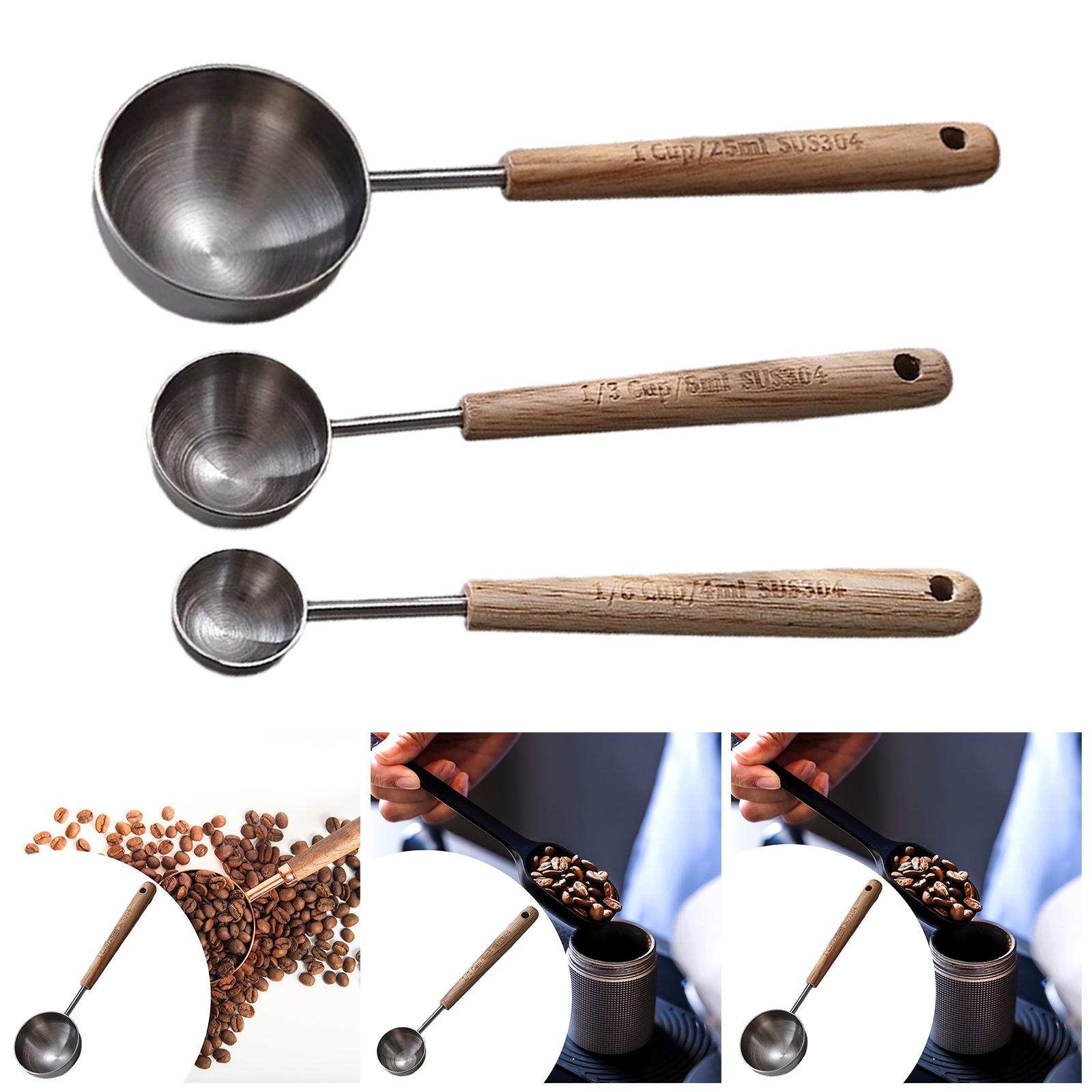커피 스쿱 계량컵 액세서리 빈티지 스타일 나무 손잡이  - Kitchen Gadgets Vintage 리뷰 및 가격