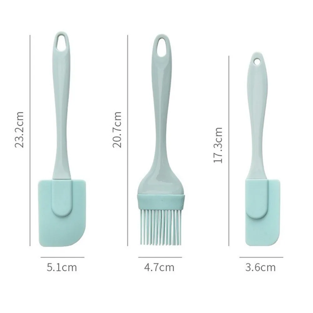 3Pcs 크림 스크레이퍼 DIY 빵 케이크 버터 주걱  - Kitchen Gadgets New 리뷰 및 가격