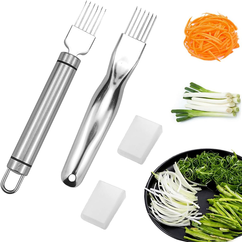 스테인레스 스틸 다진 녹색 양파 칼 Scallion 커 - Kitchen Gadgets Green 리뷰 및 가격