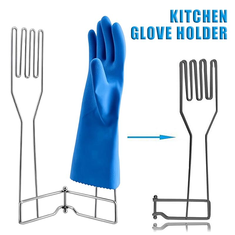 접이식 수직 배수대 다용도 이중 주방 장갑 건조대 보관 - Kitchen Gadgets Rack Storage 리뷰 및 가격