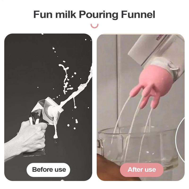 우유 병 뚜껑, 우유 전환기, 만화 재사용 가능한 주스 - Kitchen Gadgets To 3D Print 리뷰 및 가격