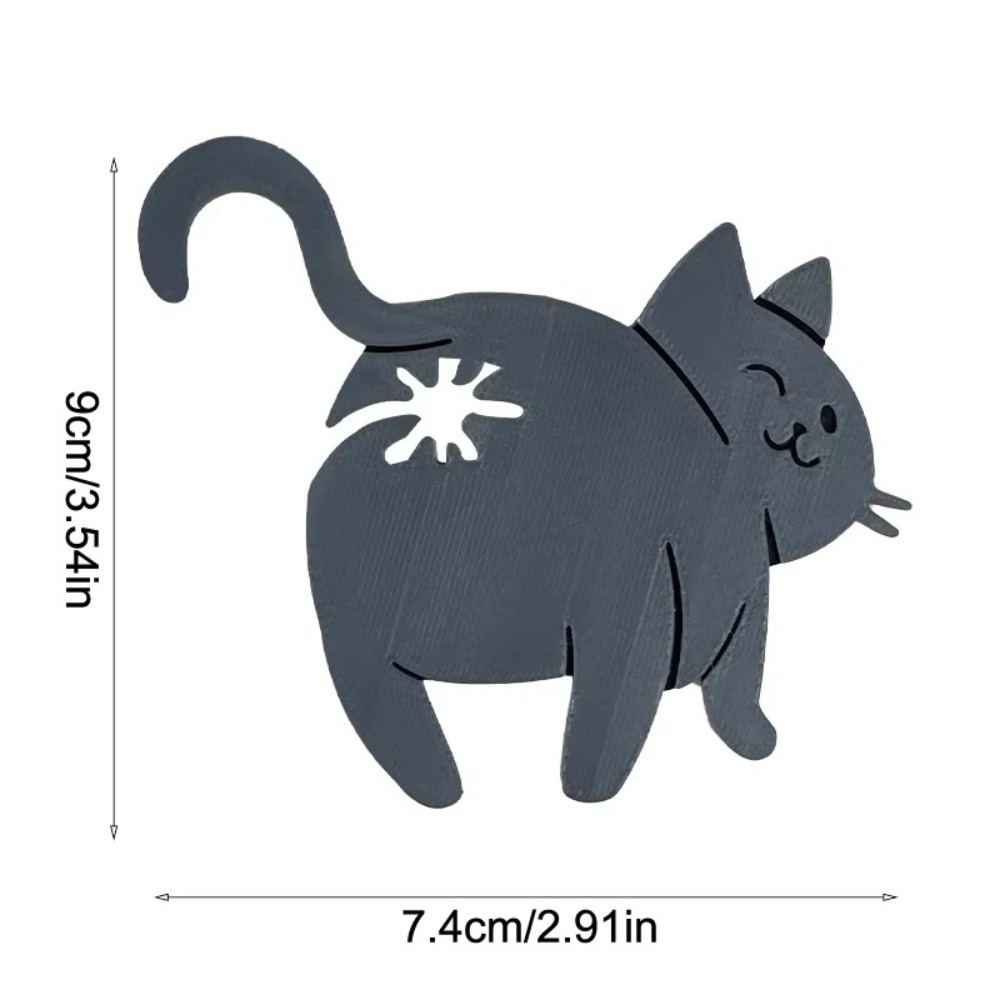 귀여운 3D 프린팅 빵 봉투 클립 고양이 엉덩이 모양  - Kitchen Gadgets To 3D Print 리뷰 및 가격
