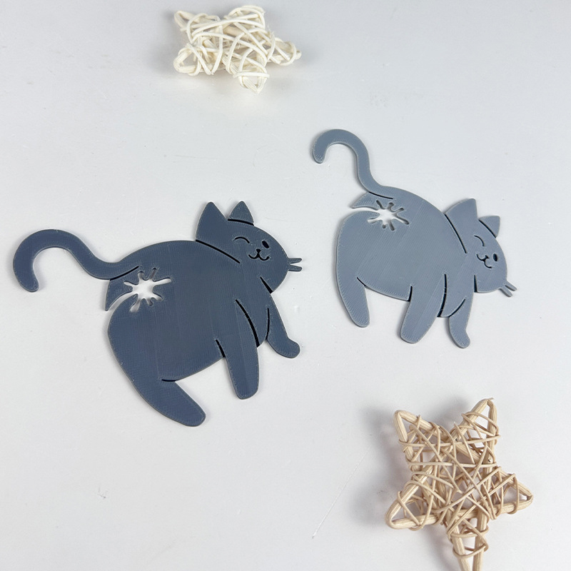 2개 재미있는 고양이 엉덩이 모양 가방 클립, 칩 및  - Kitchen Gadgets To 3D Print 리뷰 및 가격