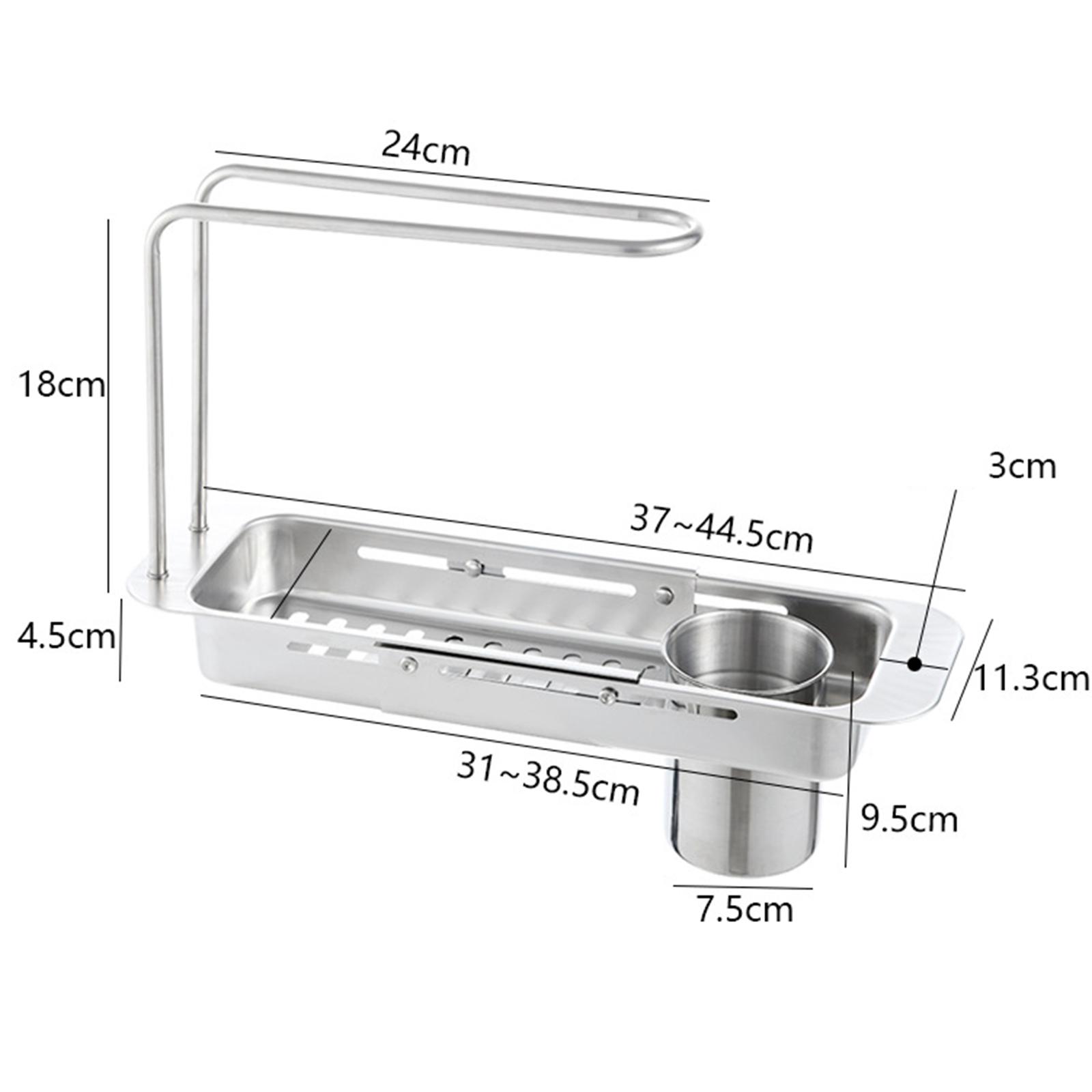 싱크대 배수구 거치대 스펀지 홀더 배수 바구니 실용적인 - Kitchen Gadgets Rack Storage 리뷰 및 가격