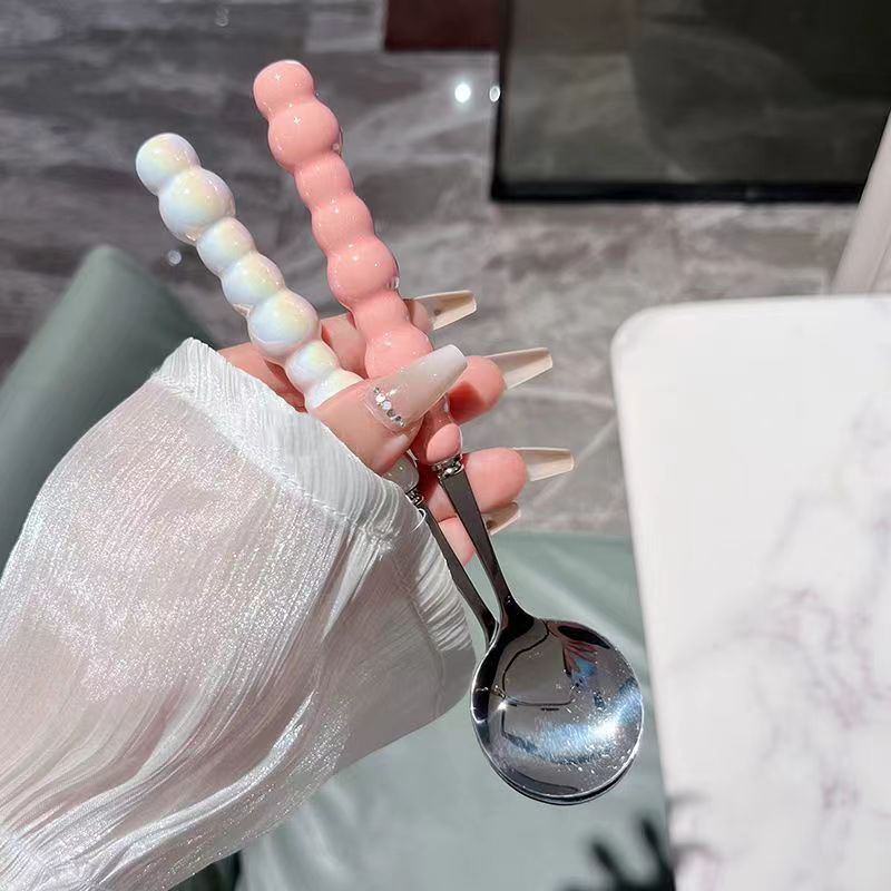진주 손잡이 숟가락 스테인리스 스틸 교반 숟가락, 아이 - Kitchen Gadgets That Make Life Easier 리뷰 및 가격