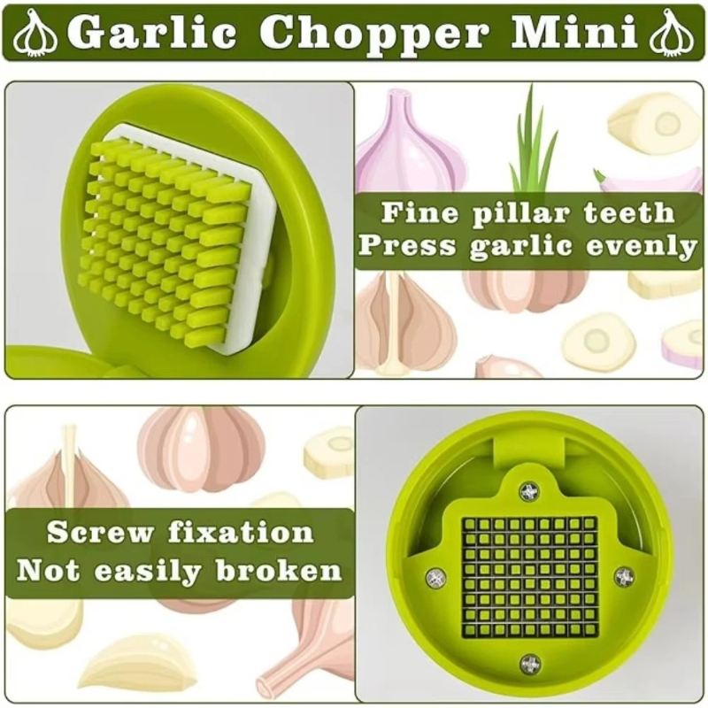 마늘 프레스 다지기 수동 마늘 분쇄기 슬라이서 강판 보 - Kitchen Gadgets Peeler 리뷰 및 가격