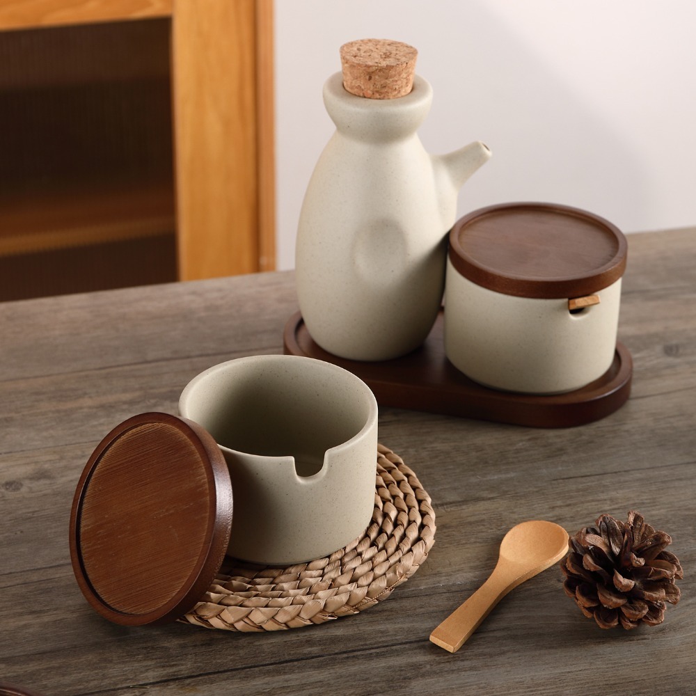 주방용품 일본식 세라믹 양념통 뚜껑 포함 스푼 트레이  - Kitchen Gadgets Vintage 리뷰 및 가격