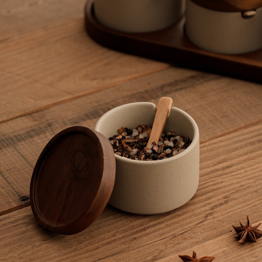 주방용품 일본식 세라믹 양념통 뚜껑 포함 스푼 트레이  - Kitchen Gadgets Vintage 리뷰 및 가격