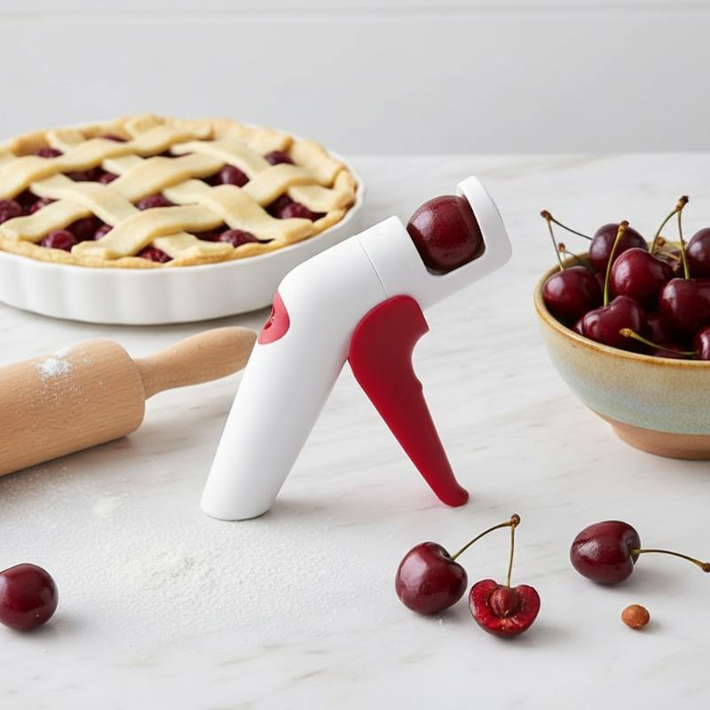 체리 레드 대추 심장 제거기 다기능 과일 코어러 및 심 - Kitchen Gadgets In 리뷰 및 가격