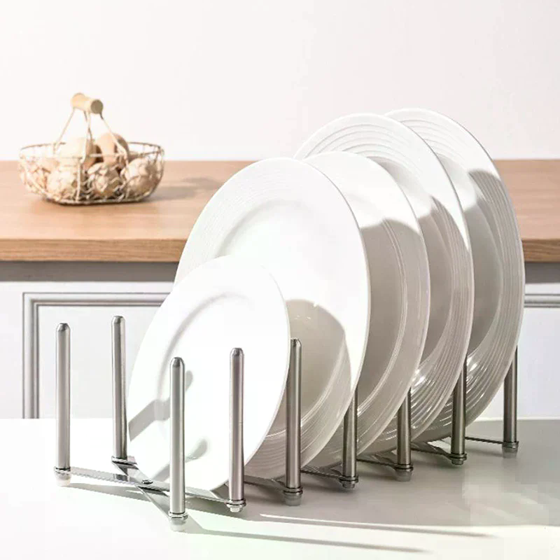 냄비 뚜껑 걸이 팬 뚜껑 정리대 접이식 스테인리스 스틸 - Kitchen Gadgets Rack Storage 리뷰 및 가격