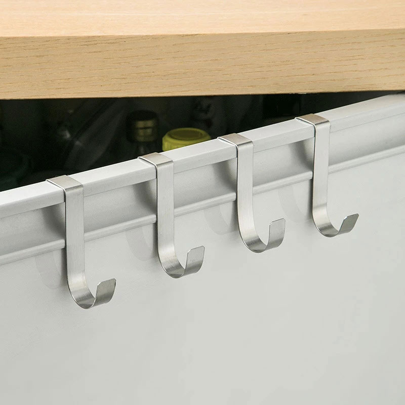 S자형 금속 후크 캐비닛 도어 걸이형 랙 주방기구 보관 - Kitchen Gadgets Cabinet 리뷰 및 가격