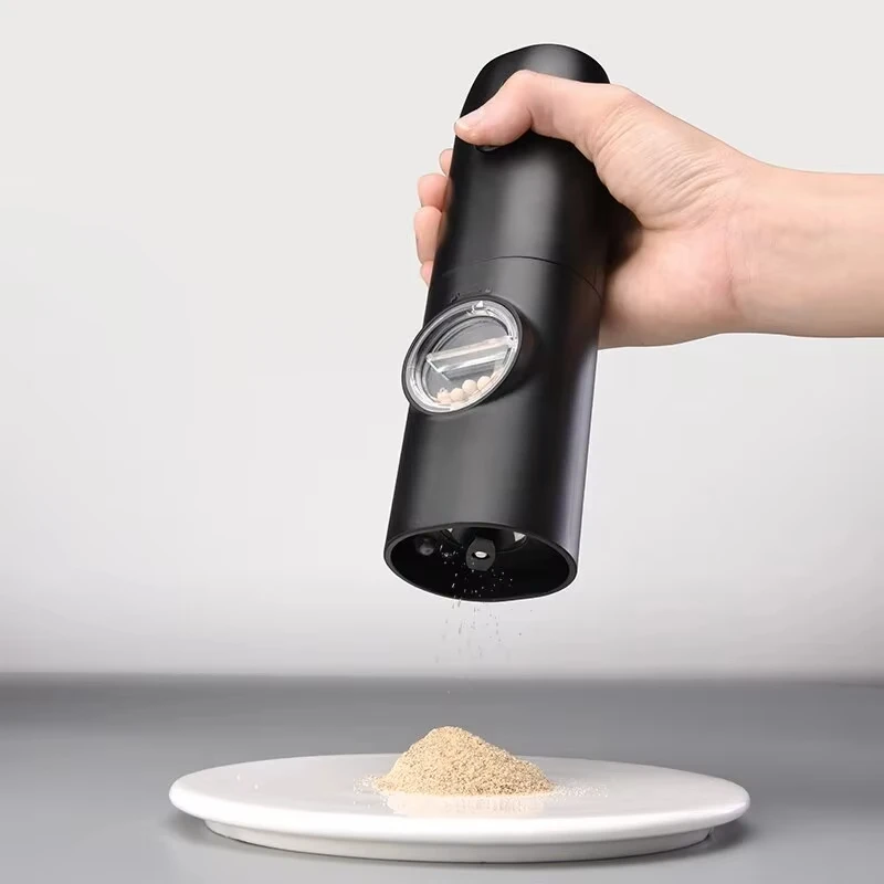 전기 자동 소금 및 후추 그라인더 세트 LED 라이트  - Kitchen Gadgets Electronic 리뷰 및 가격