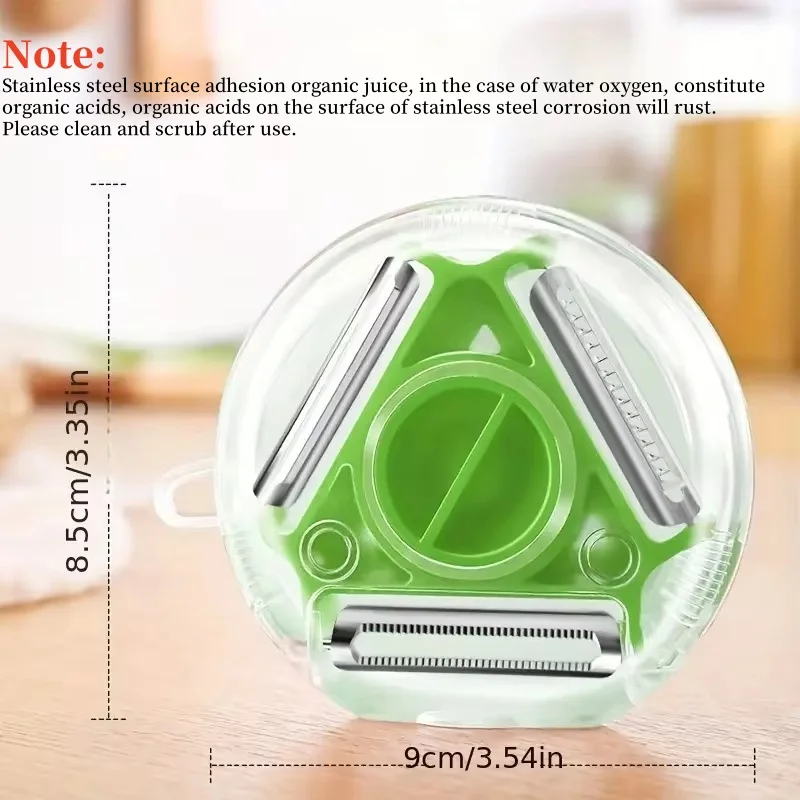 1PC 트리오 필러 세트 야채 필러 슬라이서 슈레더 다 - Kitchen Gadgets Peeler 리뷰 및 가격