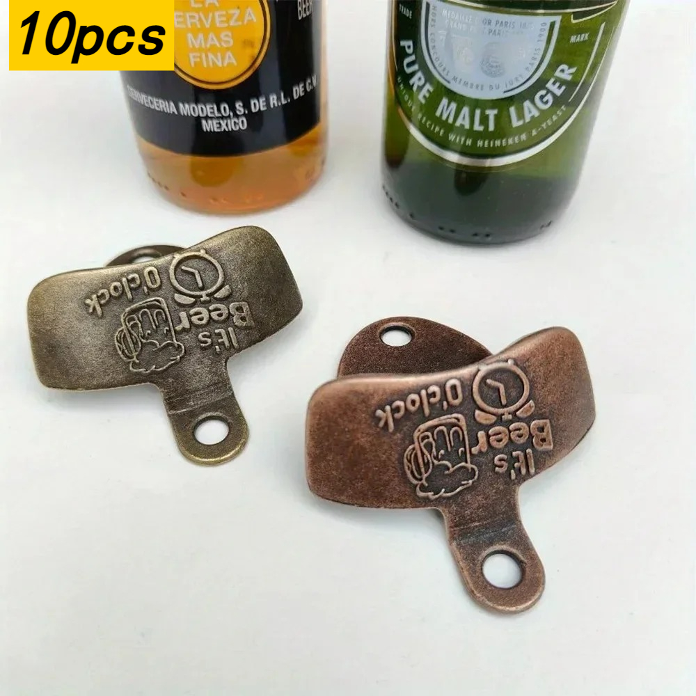 10개들이 맥주 오프너 벽걸이형 나사 포함 빈티지 레트 - Kitchen Gadgets Vintage 리뷰 및 가격