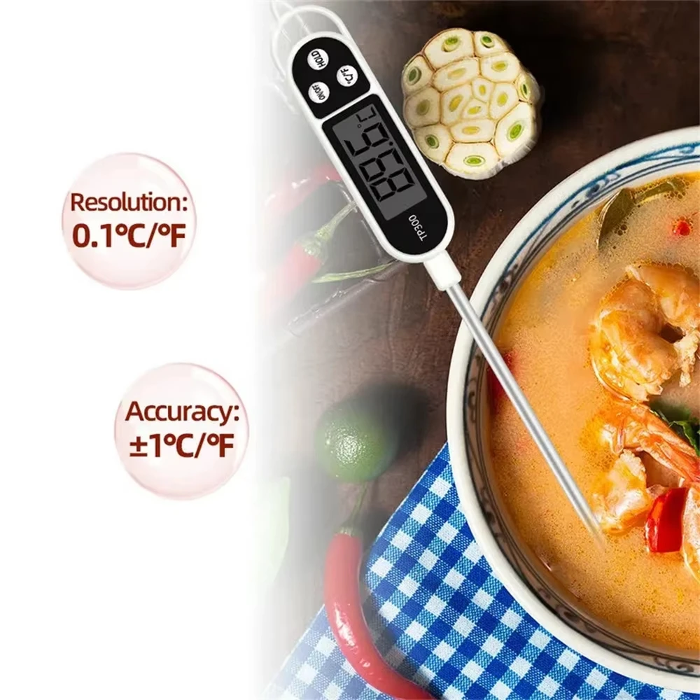1-10P 디지털 주방 식품 온도계 TP300 고기 요 - Kitchen Gadgets Electronic 리뷰 및 가격