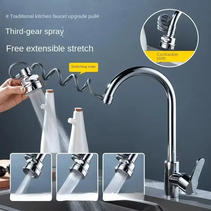 신형 3가지 모드 싱크 수도꼭지 360도 회전 필터 연 - Kitchen Gadgets That Make Life Easier 리뷰 및 가격