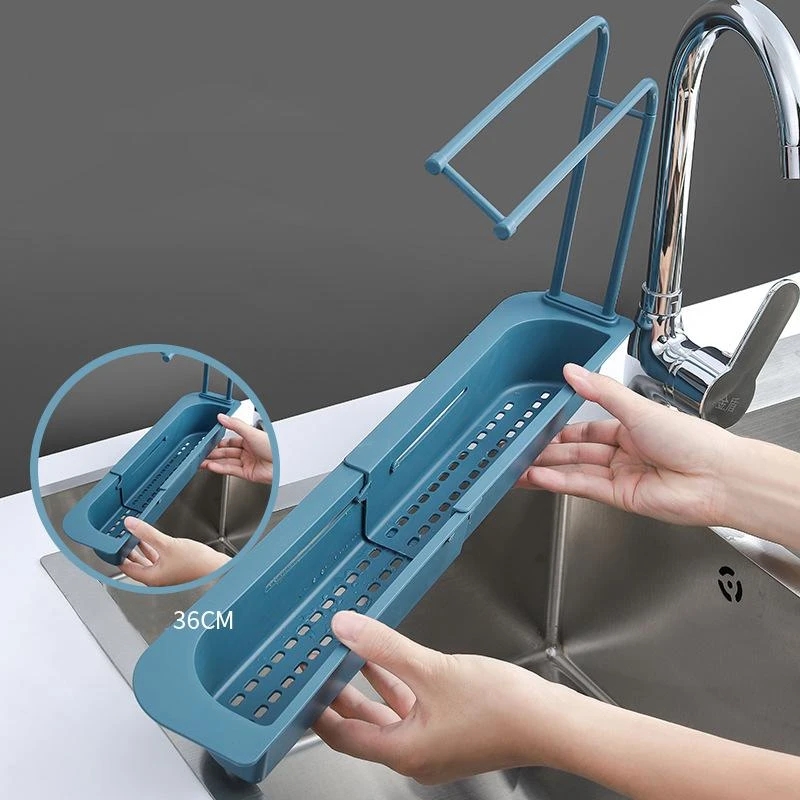 텔레스코픽 싱크대 선반 주방 식기 건조대 정리대 비누  - Kitchen Gadgets Rack Storage 리뷰 및 가격
