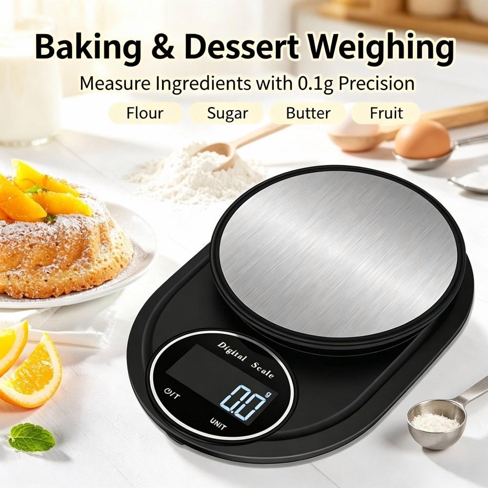 2KG 0.1g 미니 휴대용 디지털 주방 저울, 원형  - Digital Kitchen Scale 리뷰 및 가격
